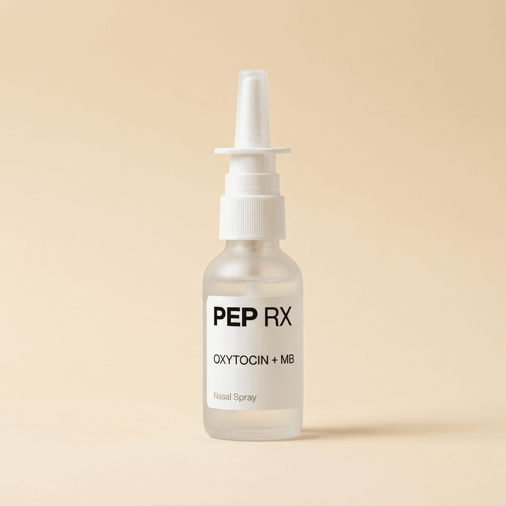 PEP RX Oxytocin + Methylene Blue — physician-supervised, U.S.-made peptide therapy