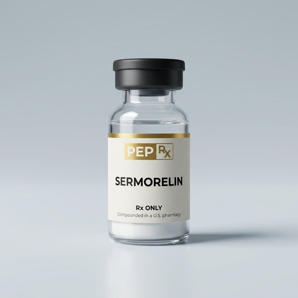 PEP RX Sermorelin — physician-supervised peptide therapy