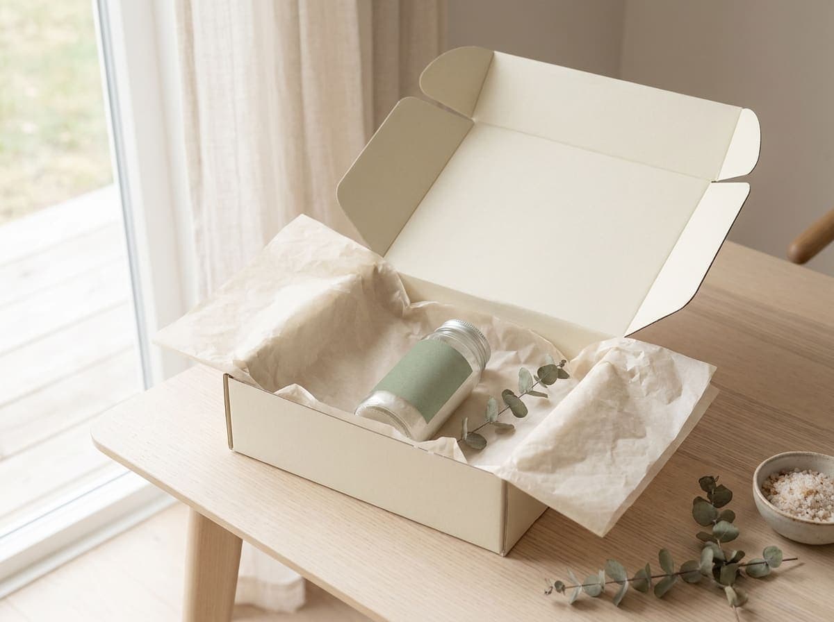 A clean, discreet unboxing of an approved, American-made peptide therapy